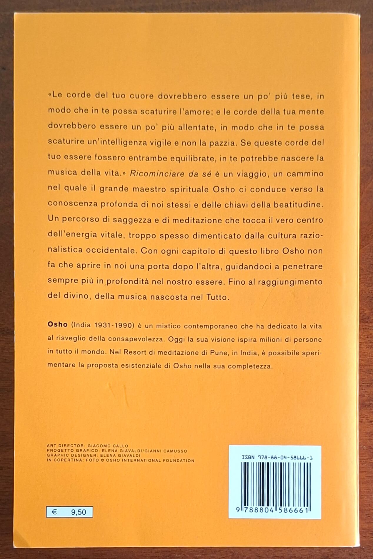 Ricominciare da sè - Osho Rajneesh - Mondadori Oscar