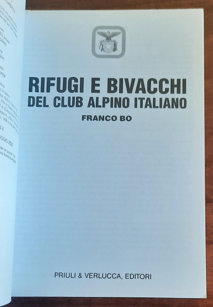 Rifugi e bivacchi del Club Alpino Italiano