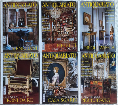 Rivista Antiquariato. Mensile di arte antica, arti decorative, cultura, collezionismo - 13 Numeri