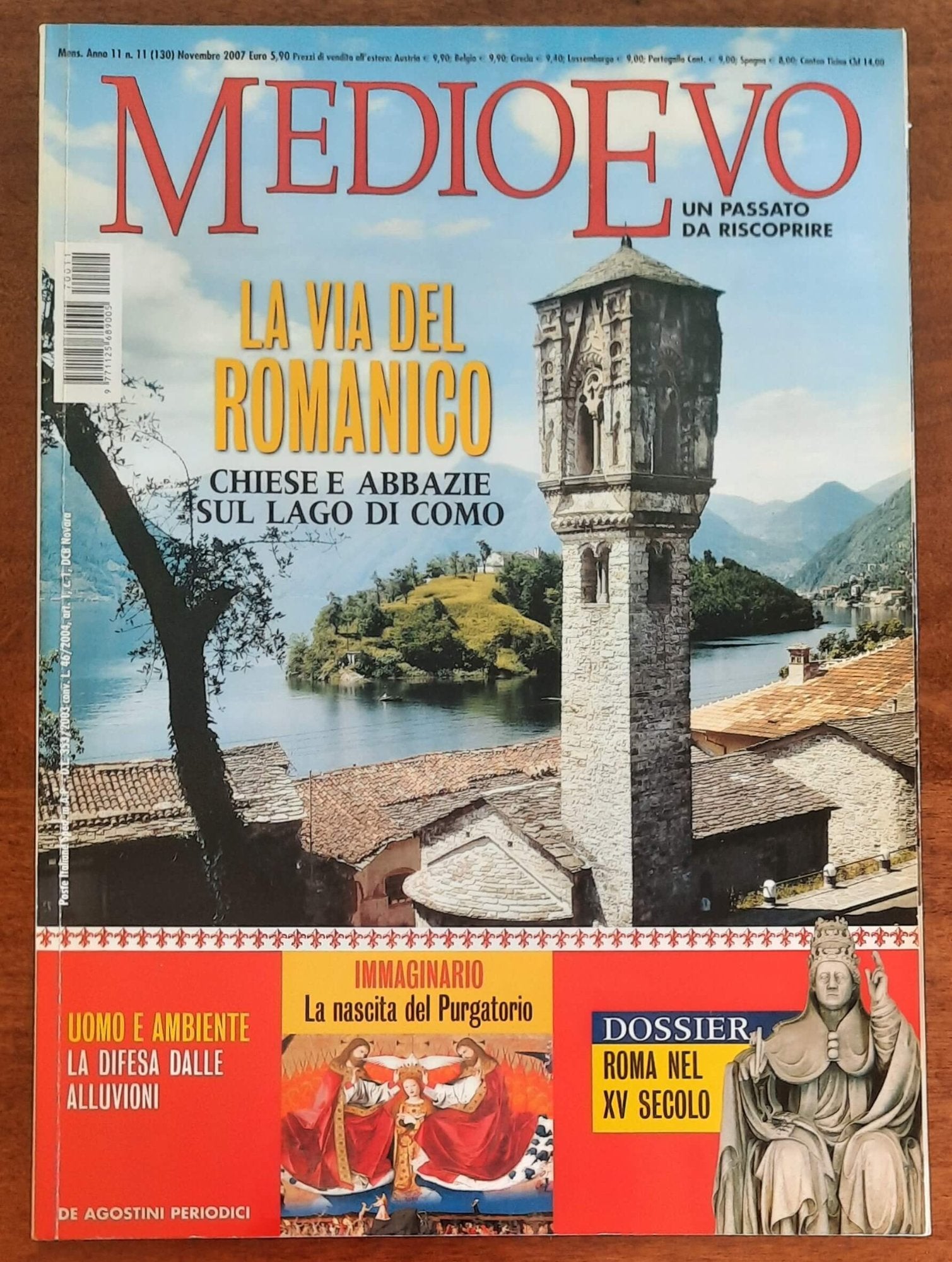 Rivista Medioevo n. 130 - Novembre 2007 - La via del romanico