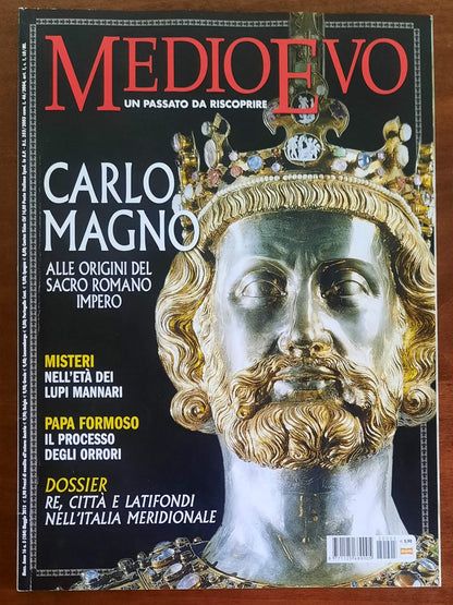 Rivista Medioevo n. 184 - Maggio 2012 -  Carlo Magno