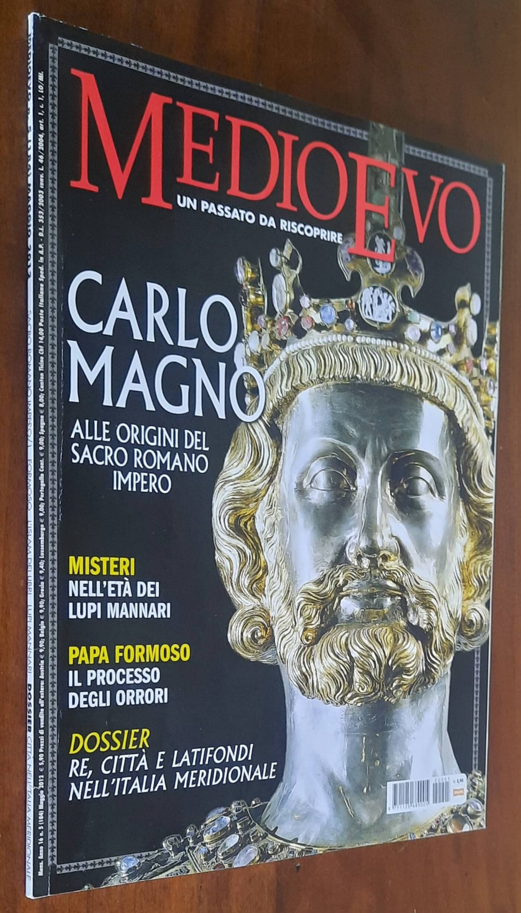 Rivista Medioevo n. 184 - Maggio 2012 -  Carlo Magno