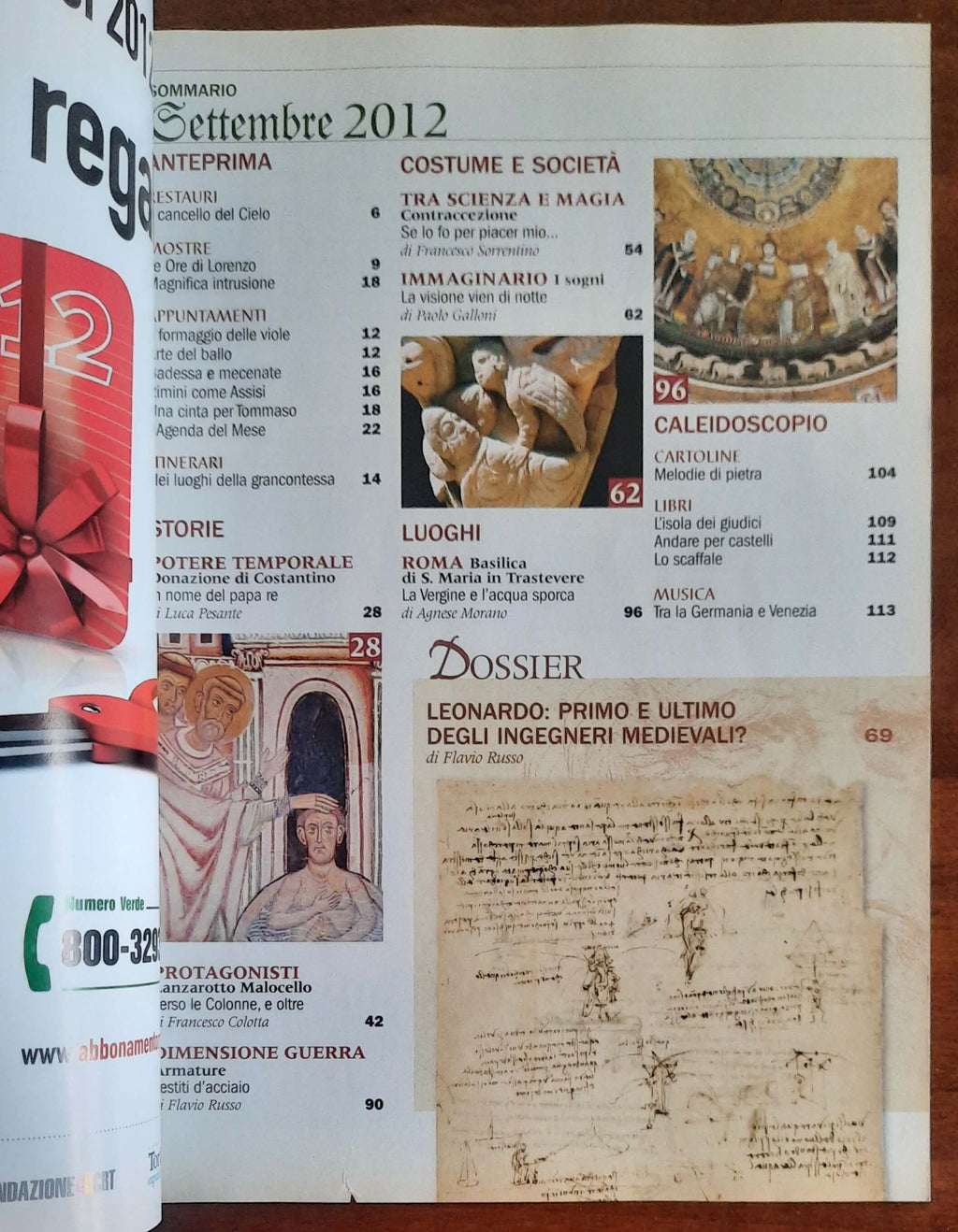 Rivista Medioevo n. 188 - Settembre 2012