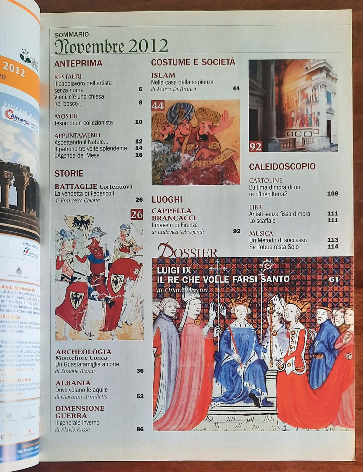 Rivista Medioevo n. 190 - Novembre 2012 - La vendetta di Federico II