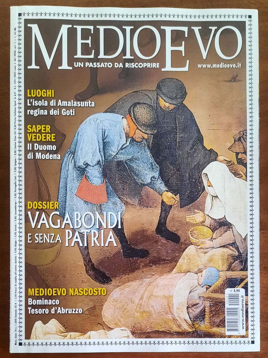 Rivista Medioevo n. 204 - Gennaio 2014