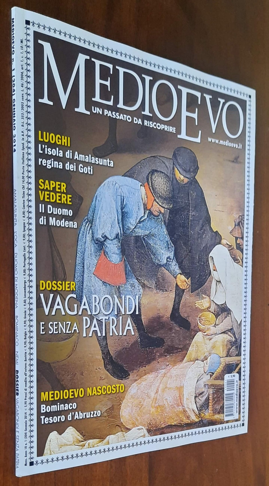 Rivista Medioevo n. 204 - Gennaio 2014