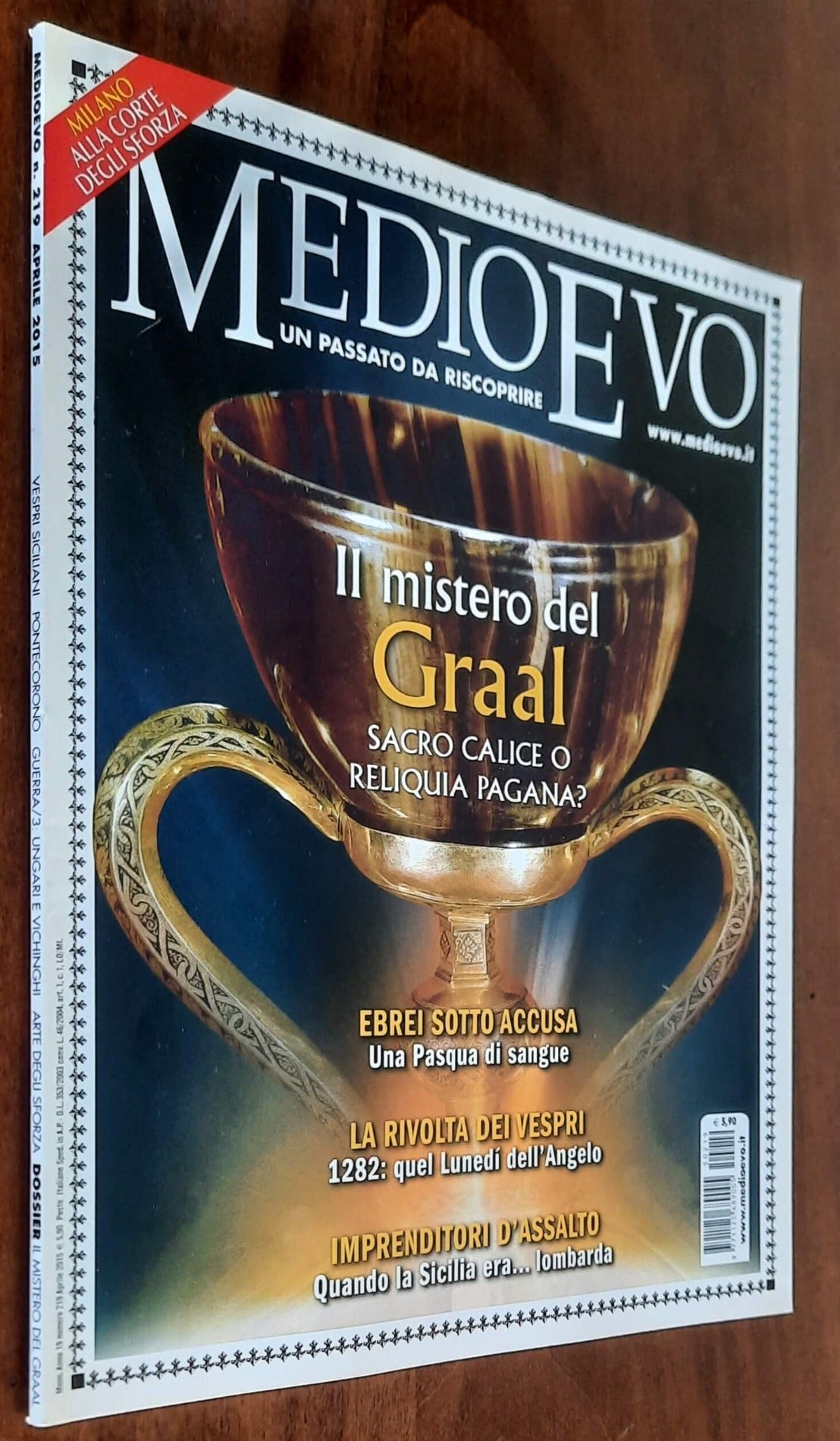 Rivista Medioevo n. 219 - Aprile 2015 (Il mistero del Graal)