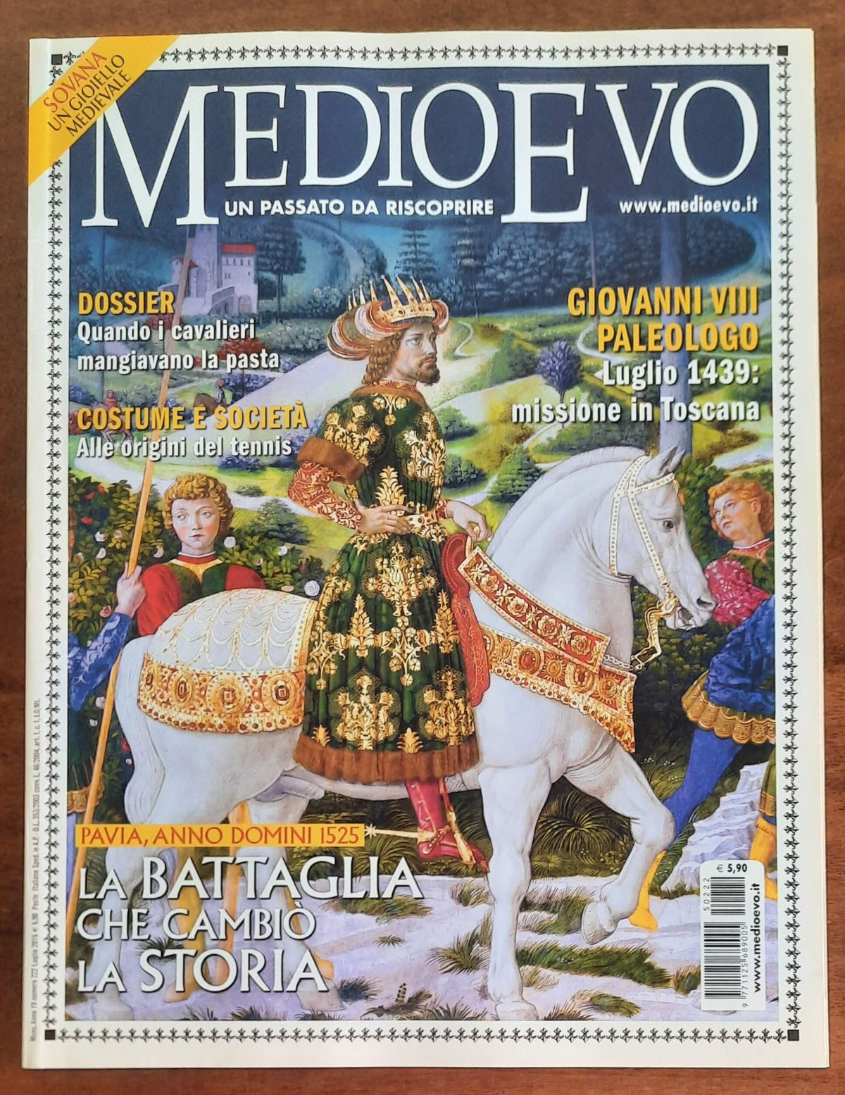 Rivista Medioevo n. 222 - Luglio 2015