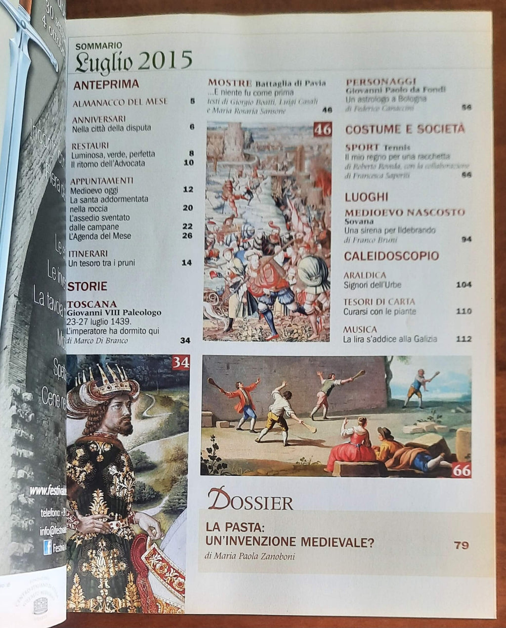 Rivista Medioevo n. 222 - Luglio 2015