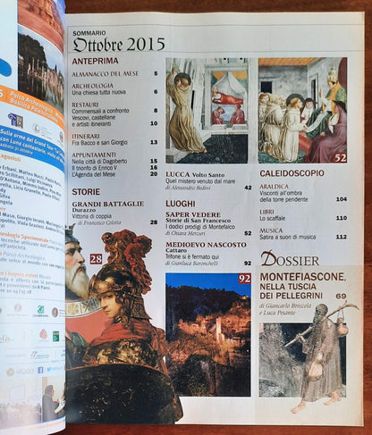 Rivista Medioevo n. 225 - Ottobre 2015 (San Francesco a Montefalco)