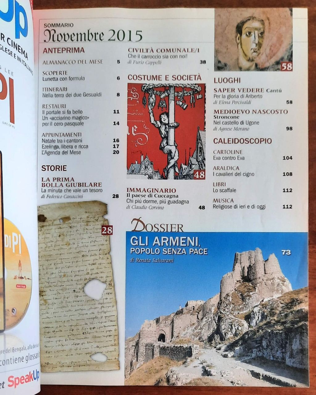 Rivista Medioevo n. 226 - Novembre 2015