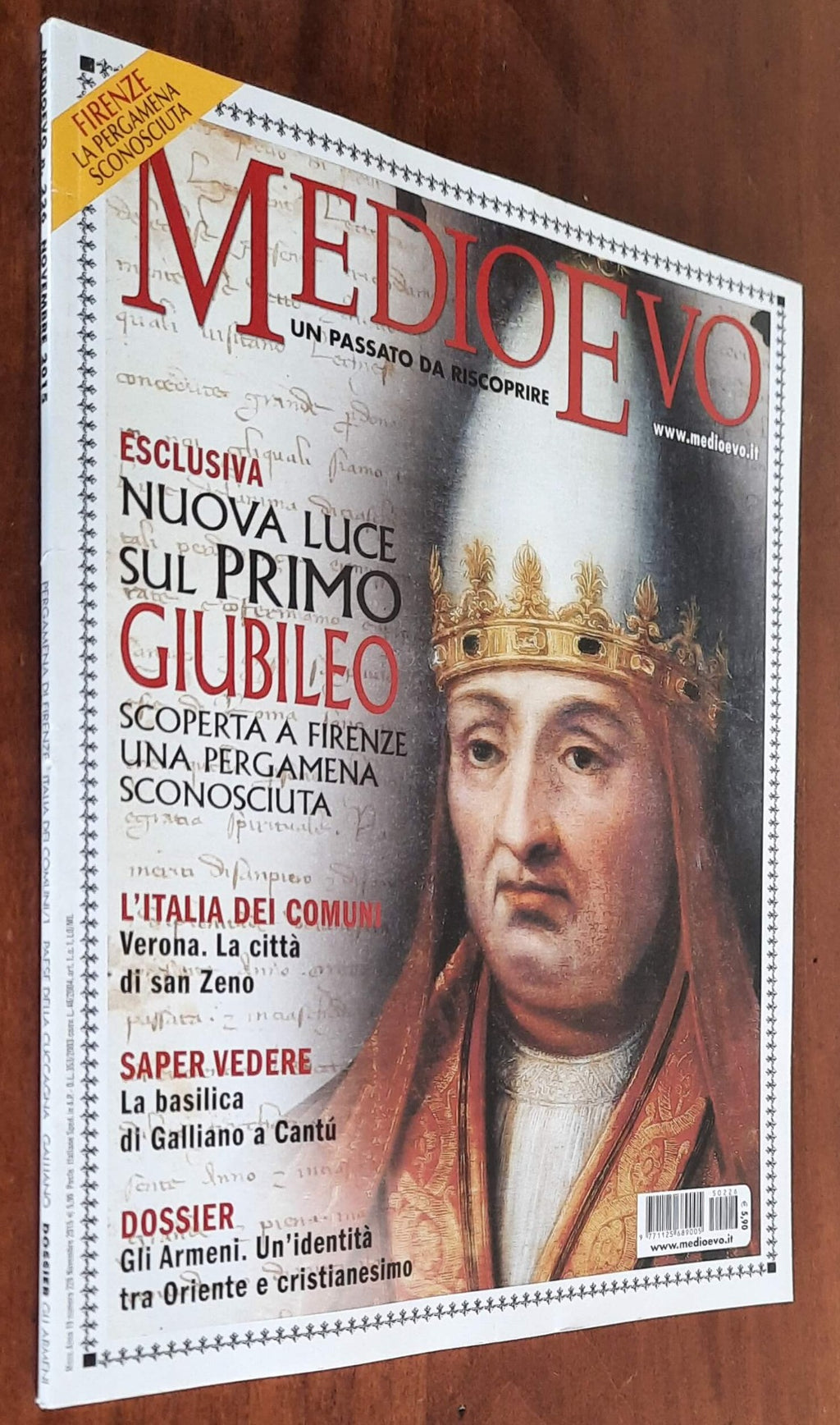 Rivista Medioevo n. 226 - Novembre 2015