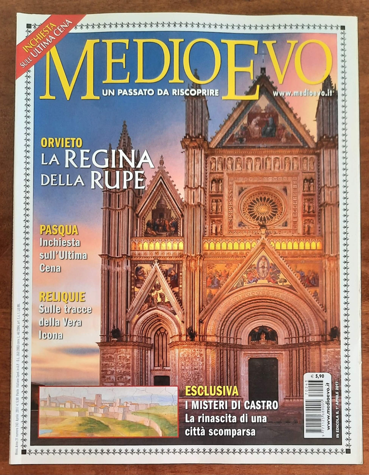 Rivista Medioevo n. 243 - Aprile 2017
