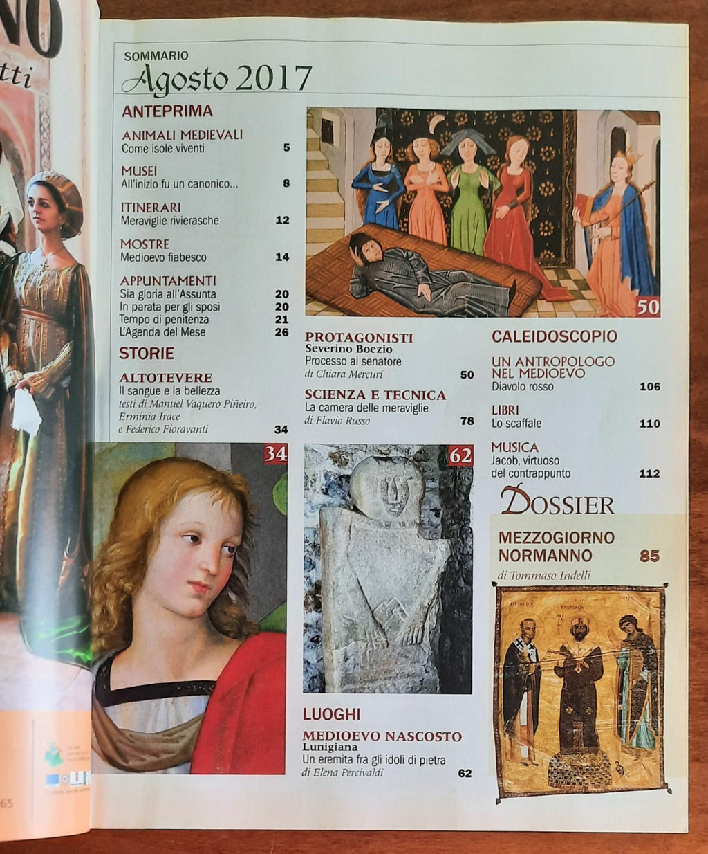 Rivista Medioevo n. 247 - Agosto 2017 - Normanni in Italia