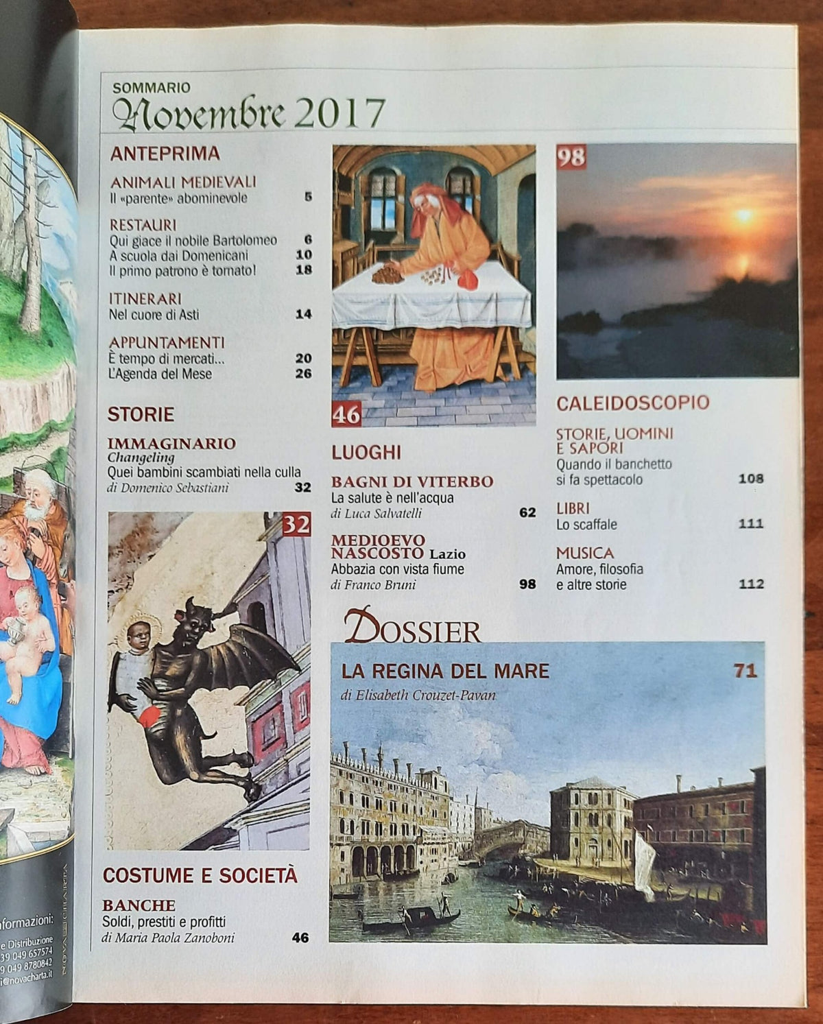 Rivista Medioevo n. 250 - Novembre 2017 - Changeling - Il mistero dei bambini scambiati nella culla