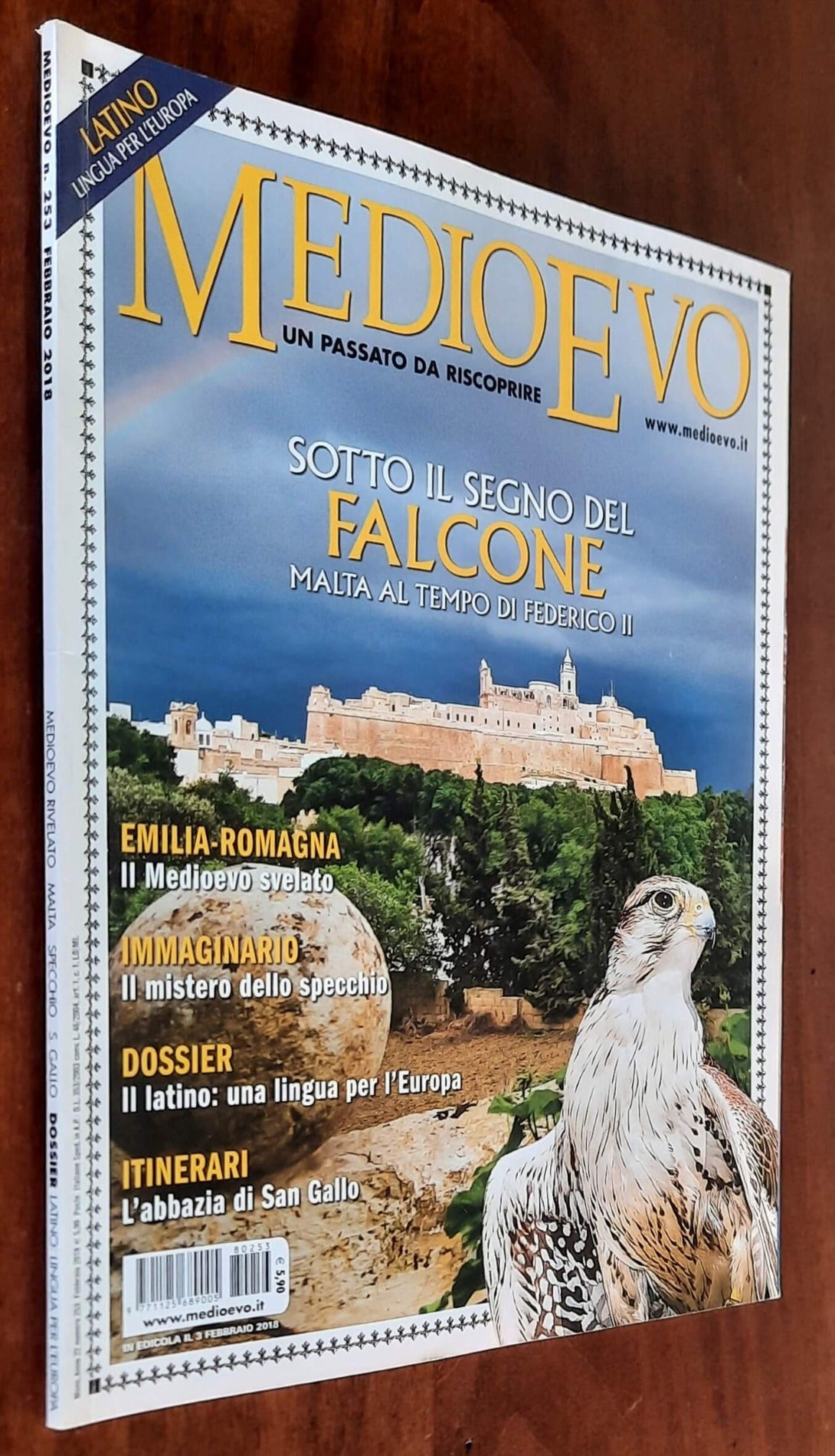 Rivista Medioevo n. 253 - Febbraio 2018 - Malta al tempo di Federico II