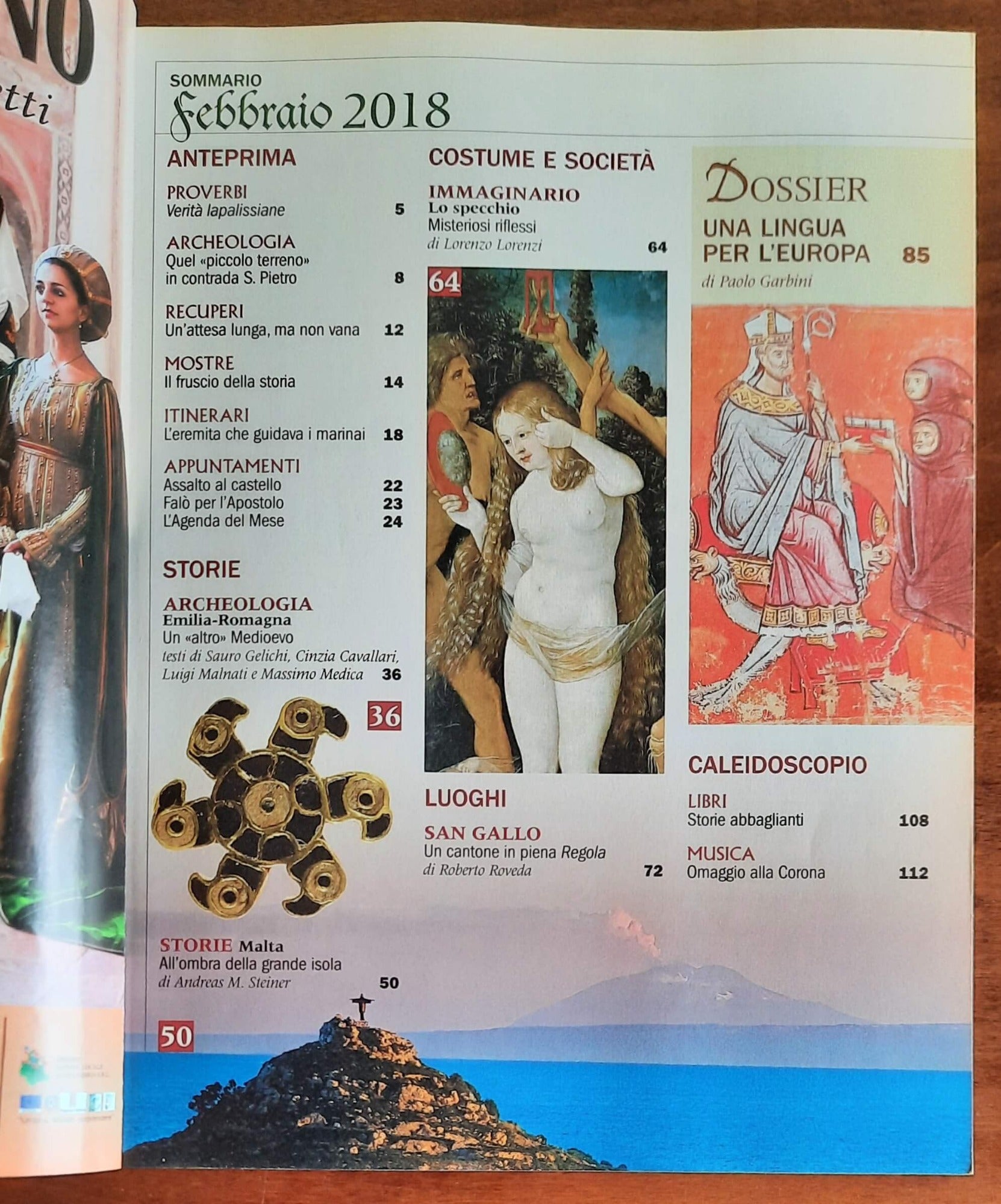 Rivista Medioevo n. 253 - Febbraio 2018 - Malta al tempo di Federico II