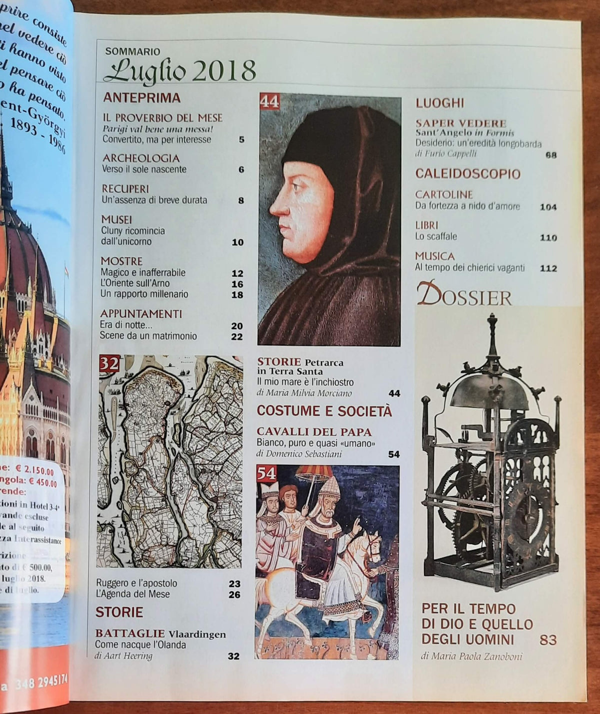 Rivista Medioevo n. 258 - Luglio 2018