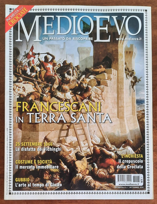 Rivista Medioevo n. 260 - Settembre 2018 - Francescani in Terra Santa