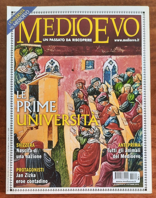 Rivista Medioevo n. 261 - Ottobre 2018 - Le prime università