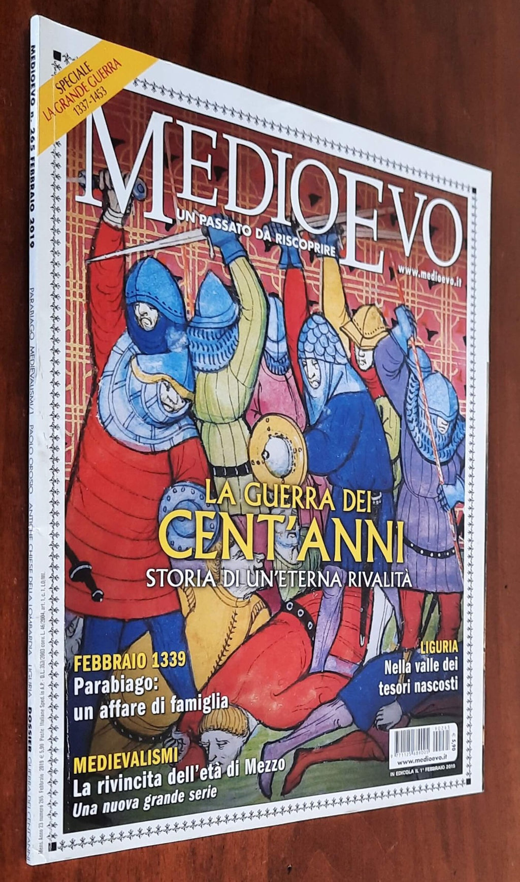 Rivista Medioevo n. 265 - Febbraio 2019 - La guerra dei cent'anni