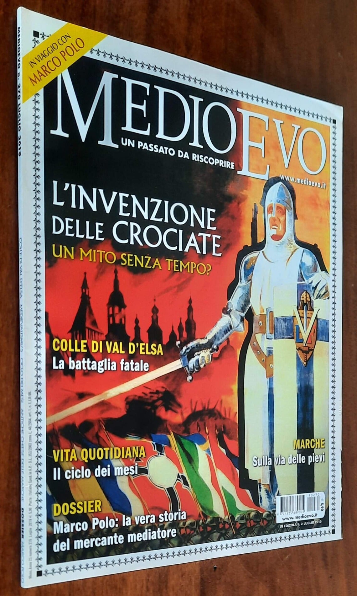 Rivista Medioevo n. 270 - Luglio 2019 - L'invenzione delle crociate