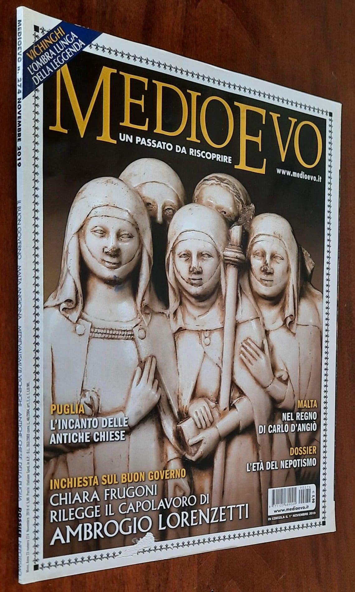 Rivista Medioevo n. 274 - Novembre 2019