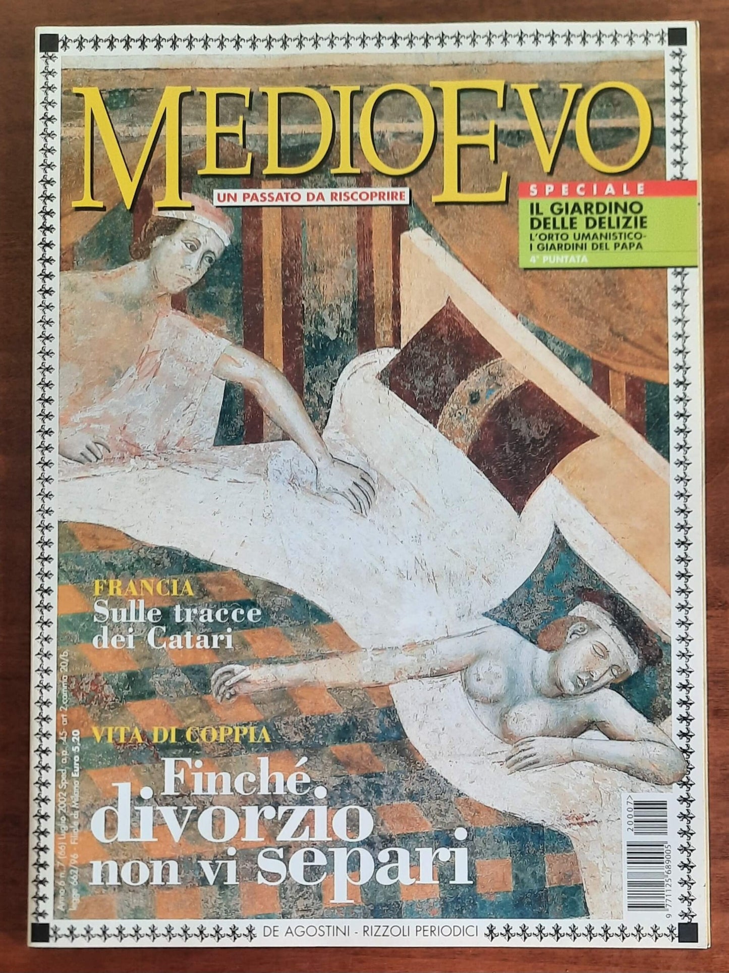 Rivista Medioevo n. 66 - Luglio 2002