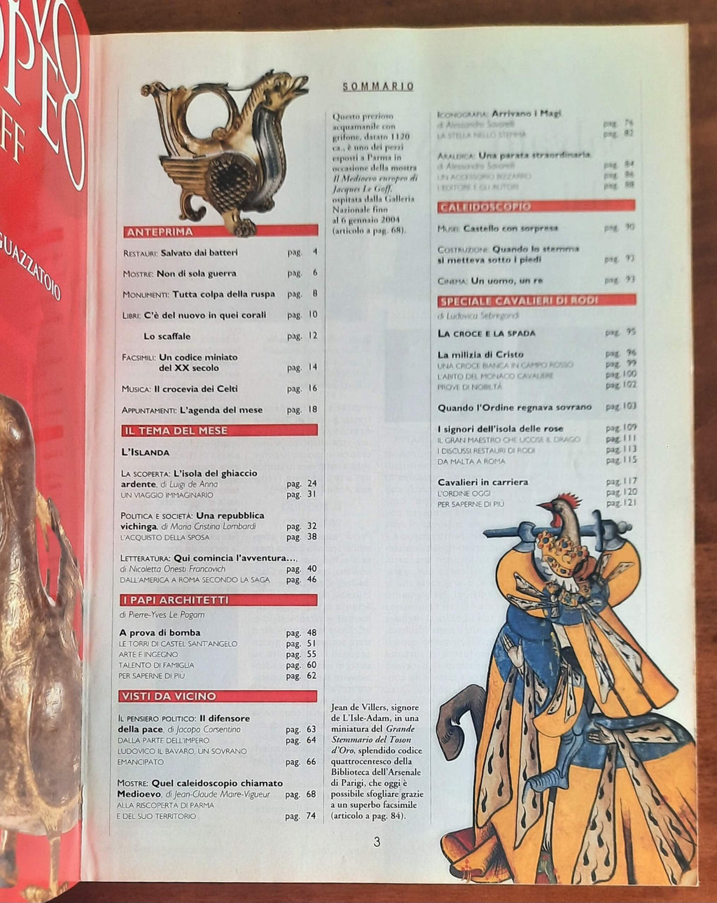Rivista Medioevo n. 83 - Dicembre 2003