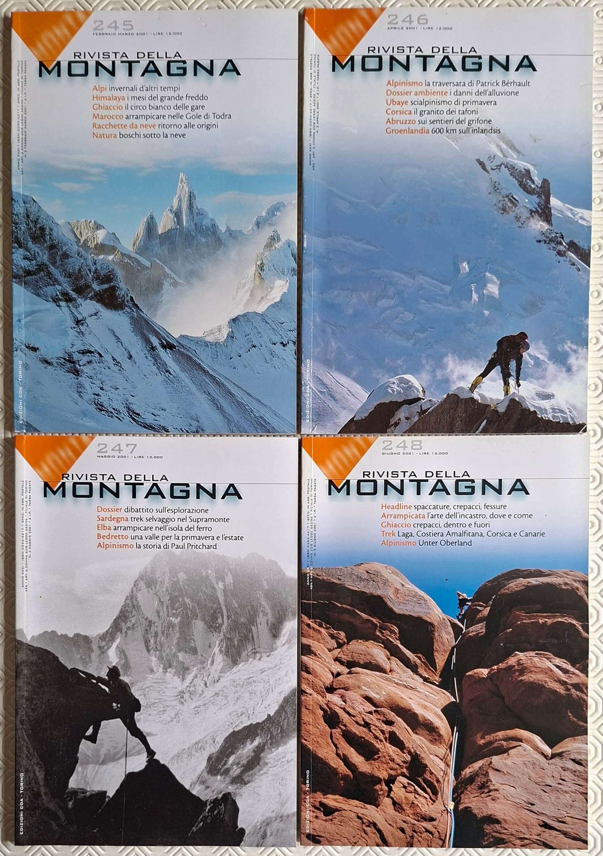 Rivista della Montagna n. 245-246-247-248 - Centro Documentazione Alpina