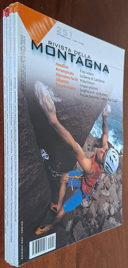 Rivista della Montagna n. 251-253-255-256 - Centro Documentazione Alpina