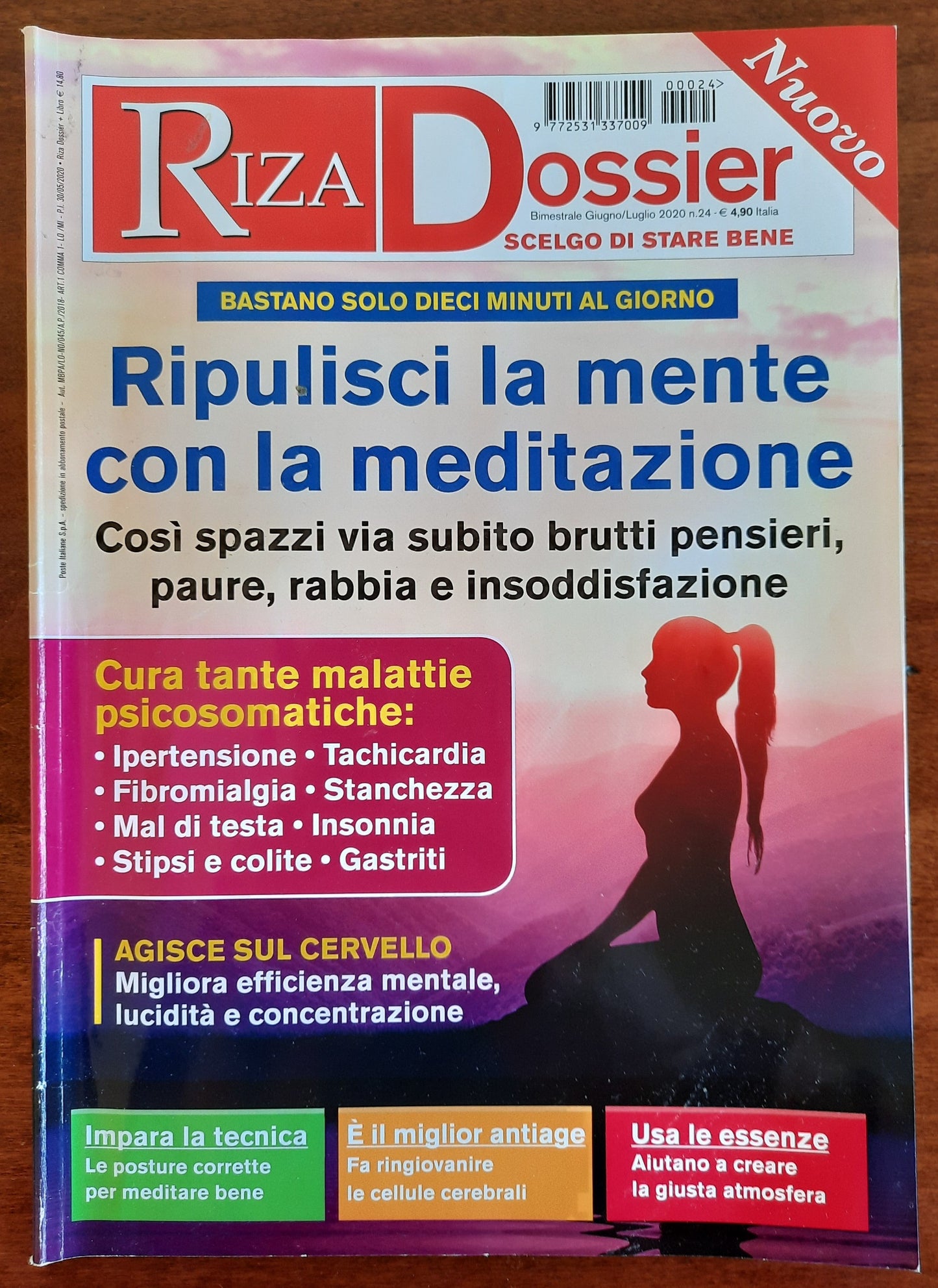 Riza Dossier - Ripulisci la mente con la meditazione - n. 24