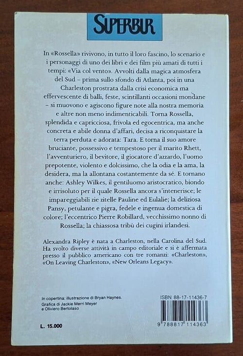 Rossella. Il seguito di Via col vento - Alexandra Ripley - B.U.R.