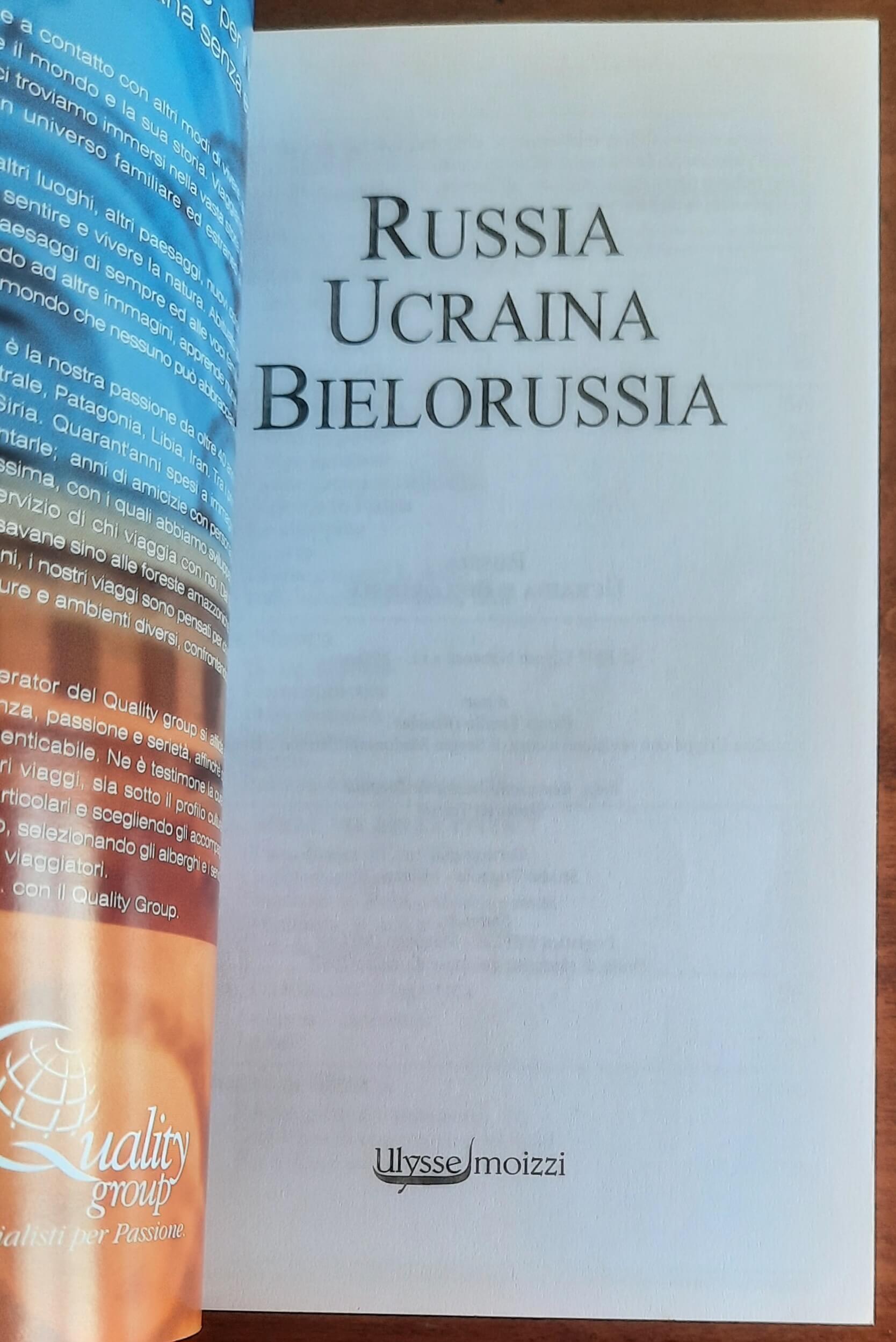 Russia - Ucraina - Bielorussia - Guida Ulysse Moizzi