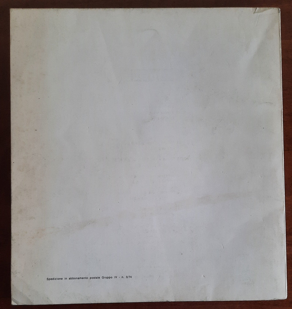 SIPRA - n.3 maggio - giugno 1974 - Libreria Biellese