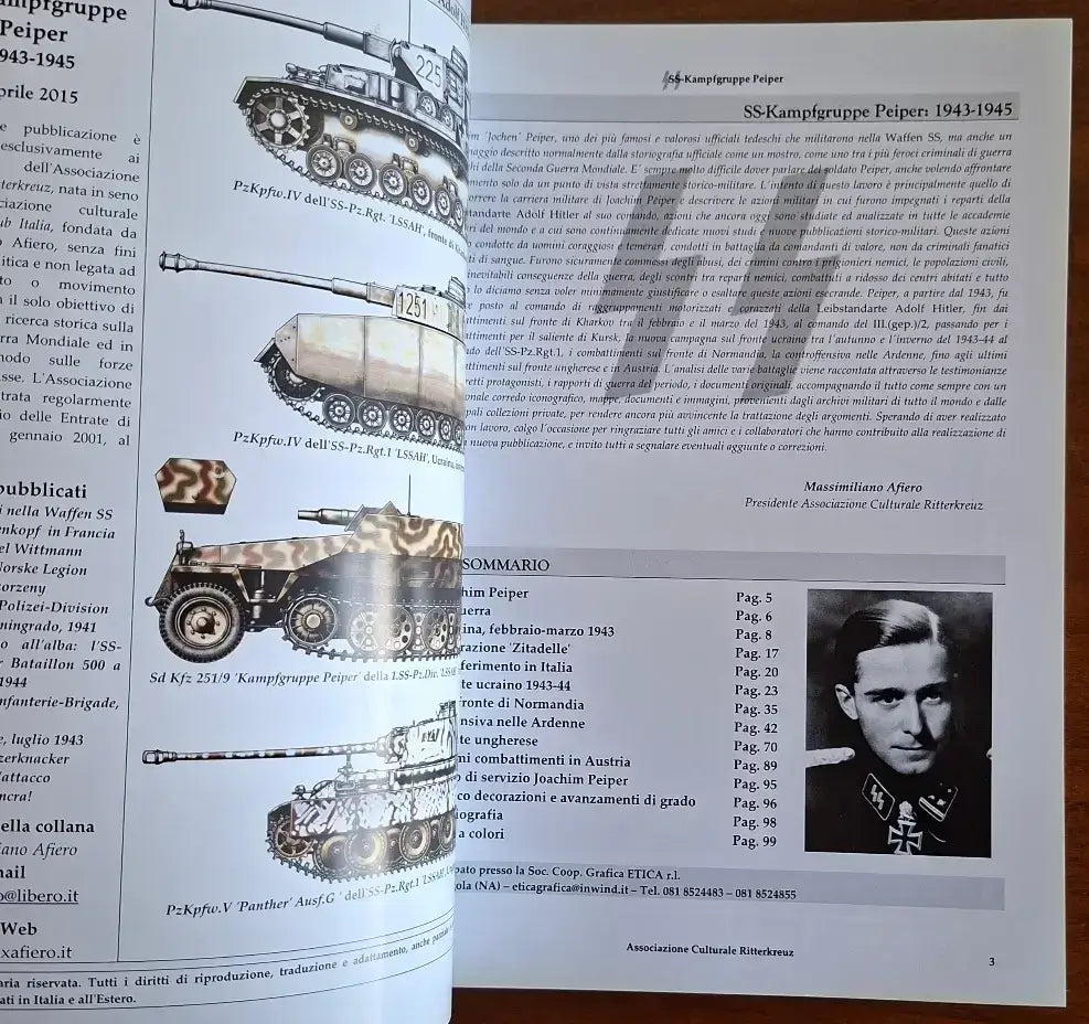 SS-Kampfgruppe Peiper 1943-1945 - Fronti di Guerra I/2015 - Ritterkreuz