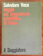 Saggio sul programma scientifico di Marx