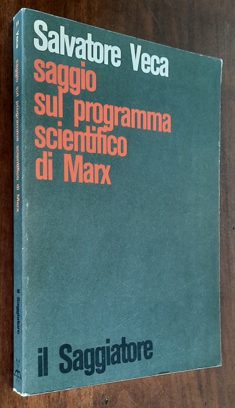 Saggio sul programma scientifico di Marx