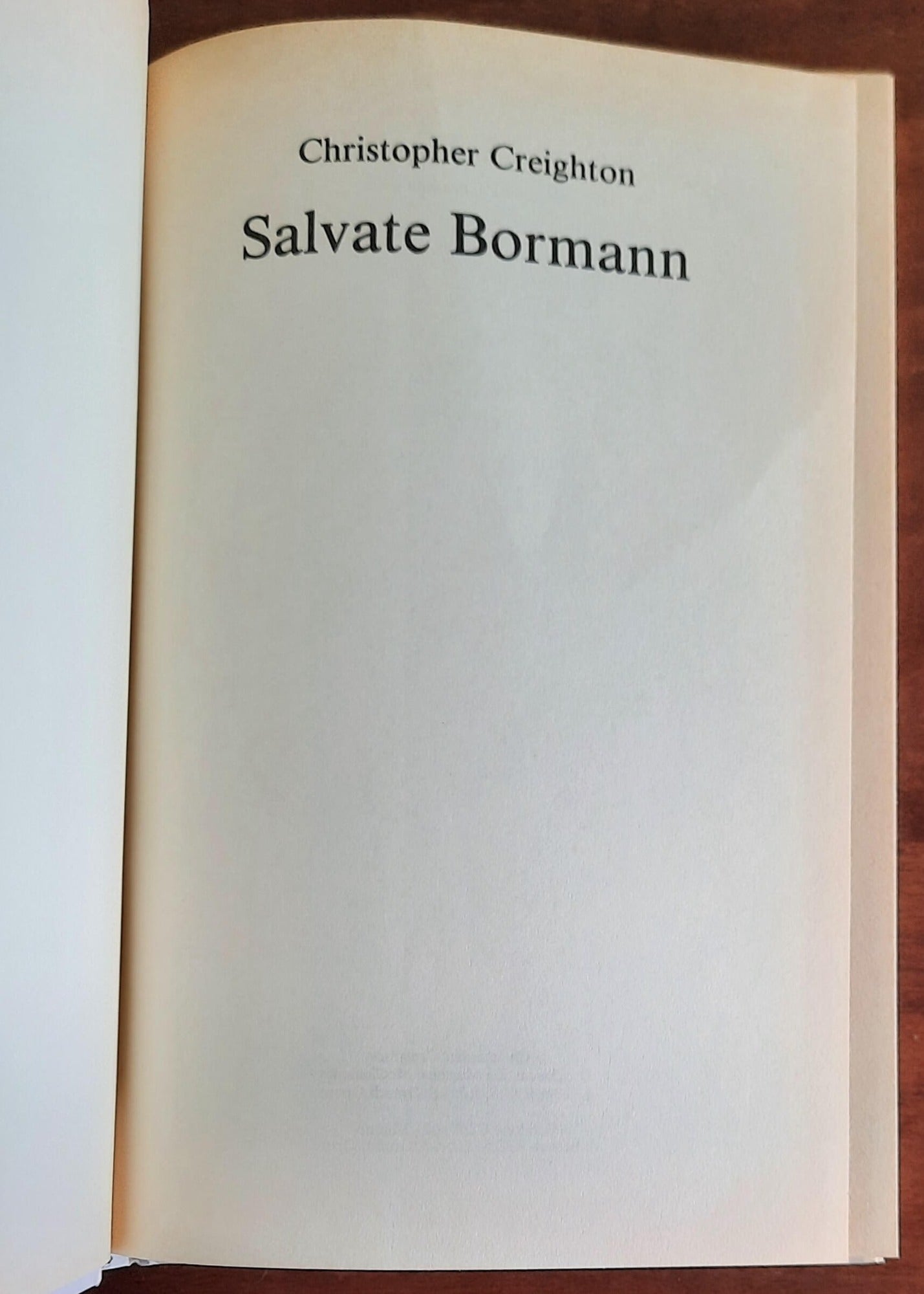 Salvate Bormann - di Christopher Creighton - CDE