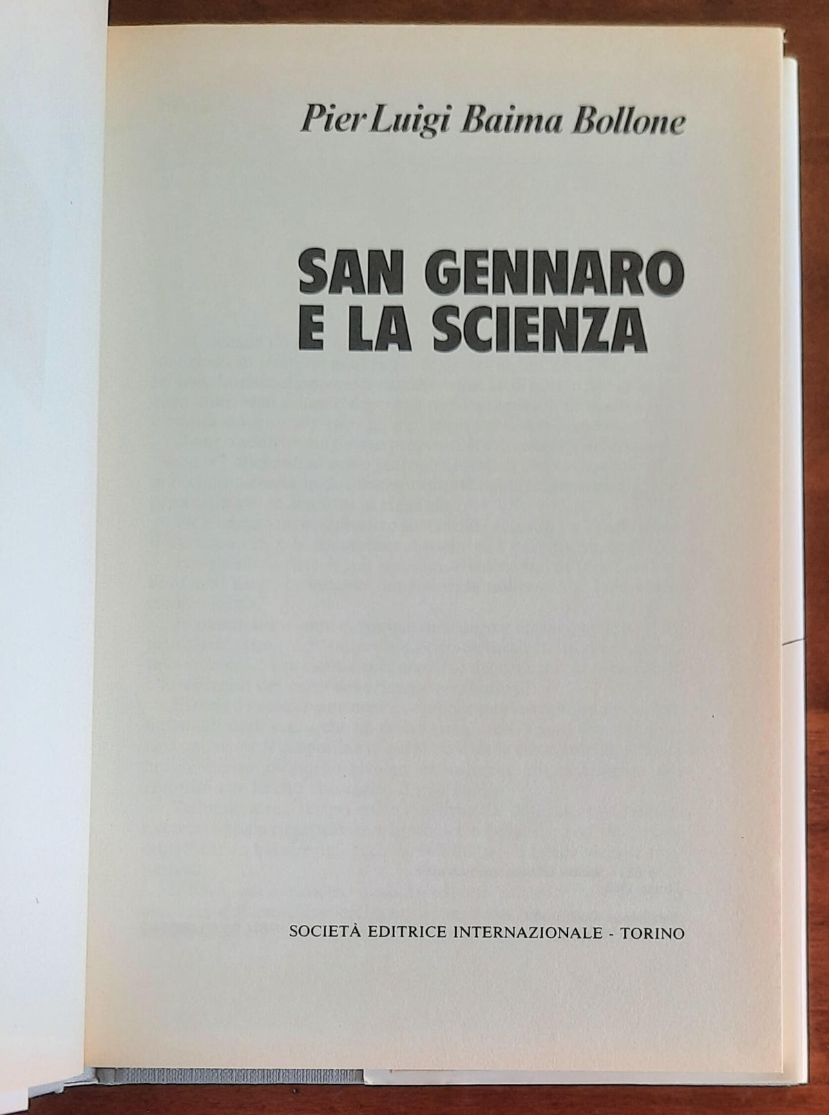 San Gennaro e la scienza - di Pier Luigi Baima Bollone