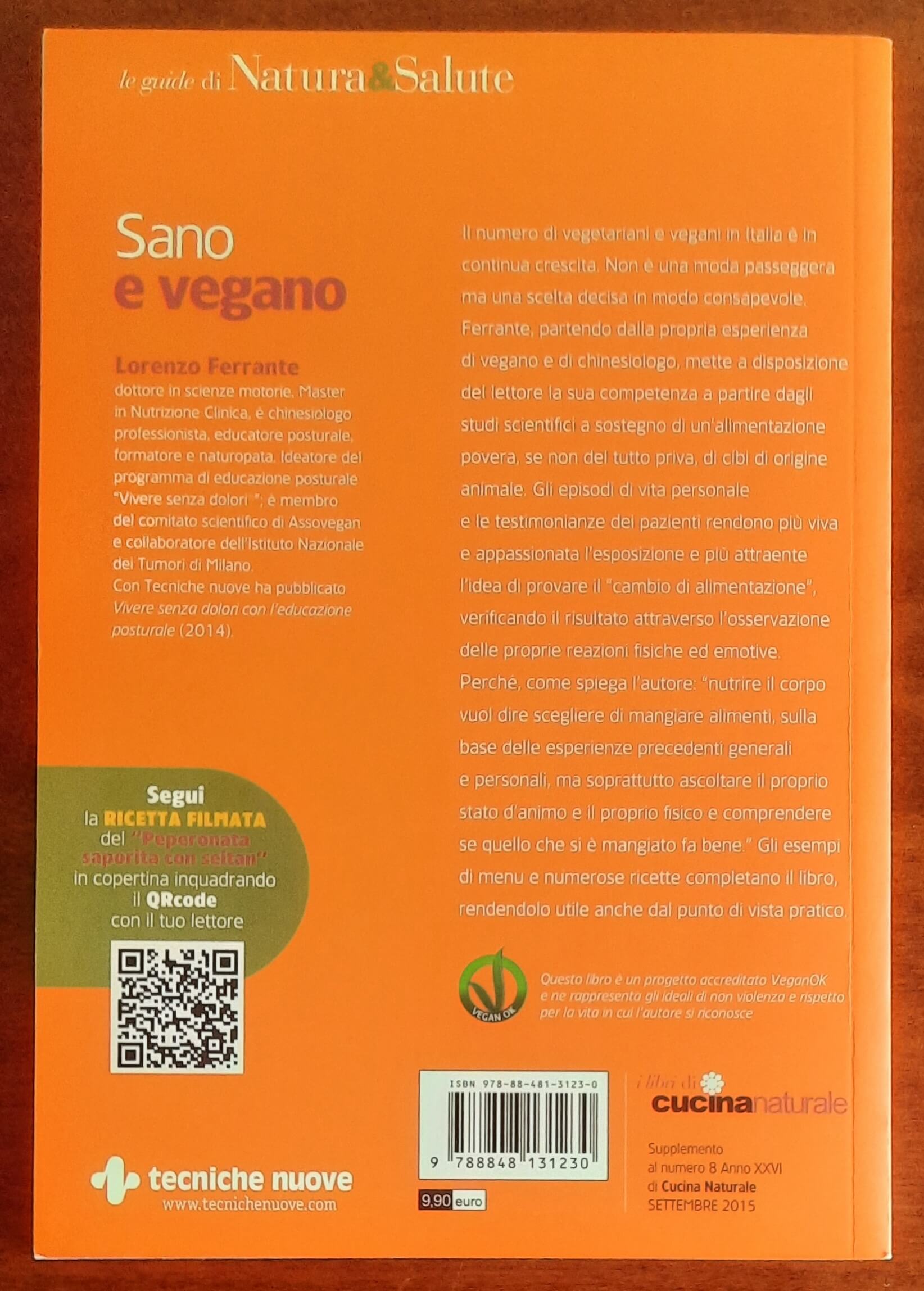 Sano e vegano - di Lorenzo Ferrante - Tecniche Nuove
