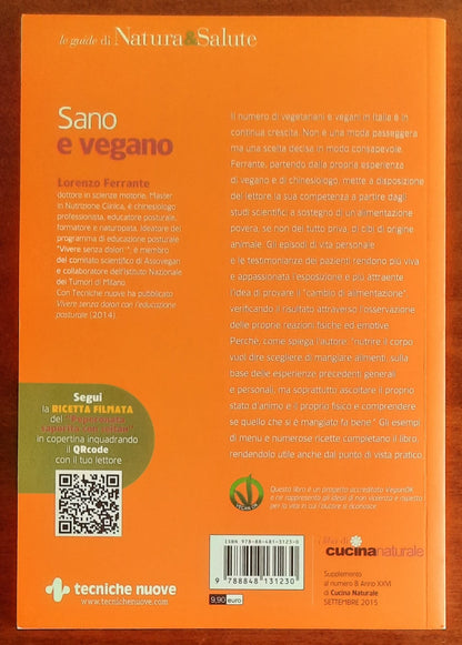 Sano e vegano - di Lorenzo Ferrante - Tecniche Nuove