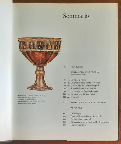 Santa Sofia - di Lord Kinross - Mondadori