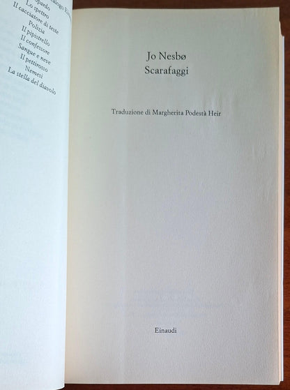 Scarafaggi - di Jo Nesbo - Einaudi (Stile libero - Big)