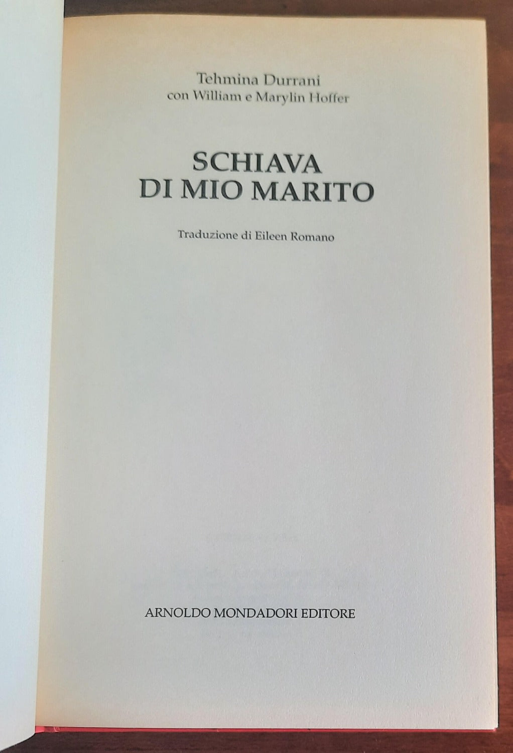 Schiava di mio marito - di Tehmina Durrani