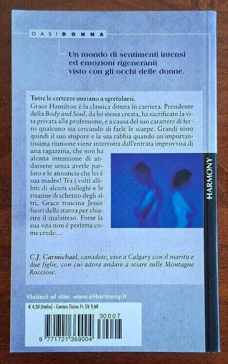 Schiena contro schiena - C.J. Carmichael - Harlequin Mondadori
