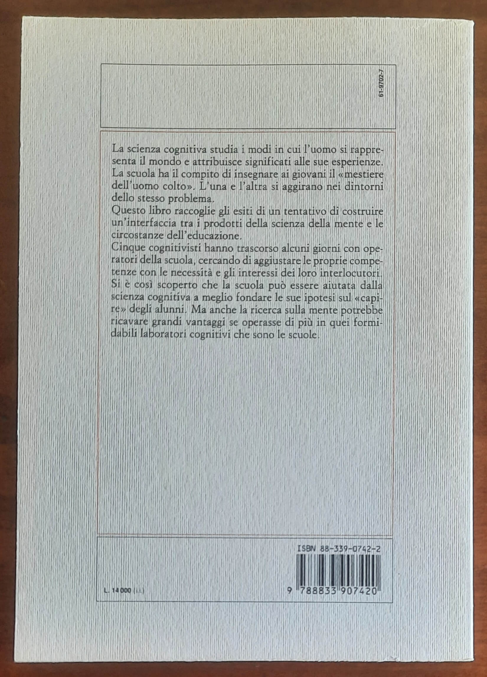 Scienza cognitiva e educazione - Bollati Boringhieri