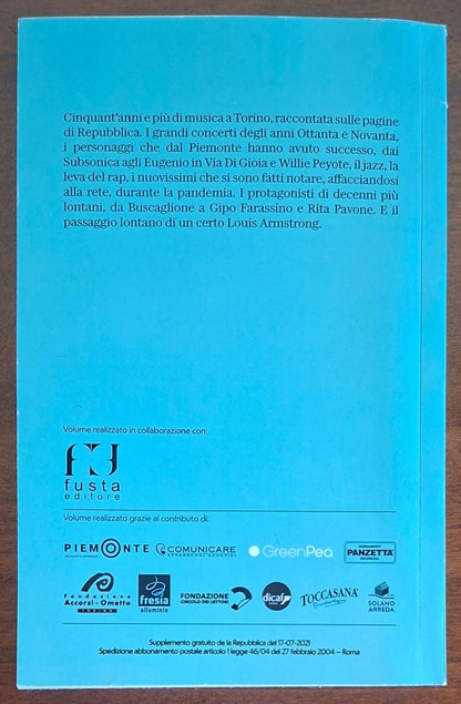 Se Torino fosse una canzone. 50 anni di musica sulle pagine di Repubblica