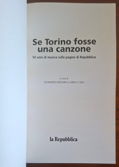 Se Torino fosse una canzone. 50 anni di musica sulle pagine di Repubblica
