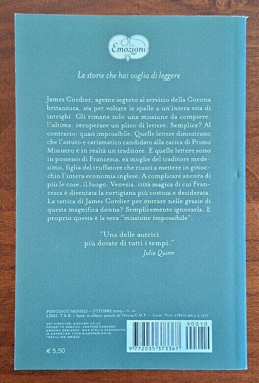 Sentimento veneziano - Loretta Chase - Mondadori